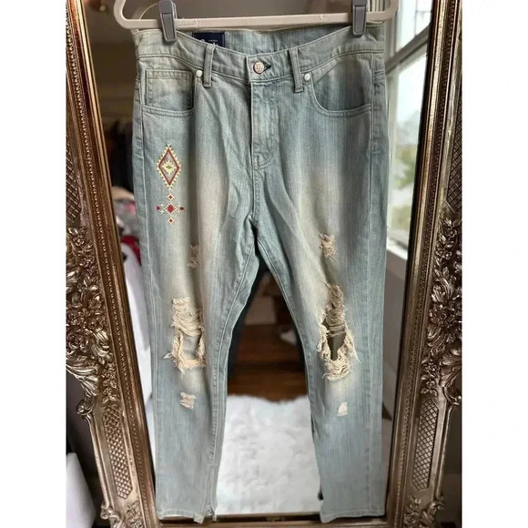 United Rivers KANSAS RIVER LIGHT DENIM JEANS NEW NWOT - Picture 7 of 11